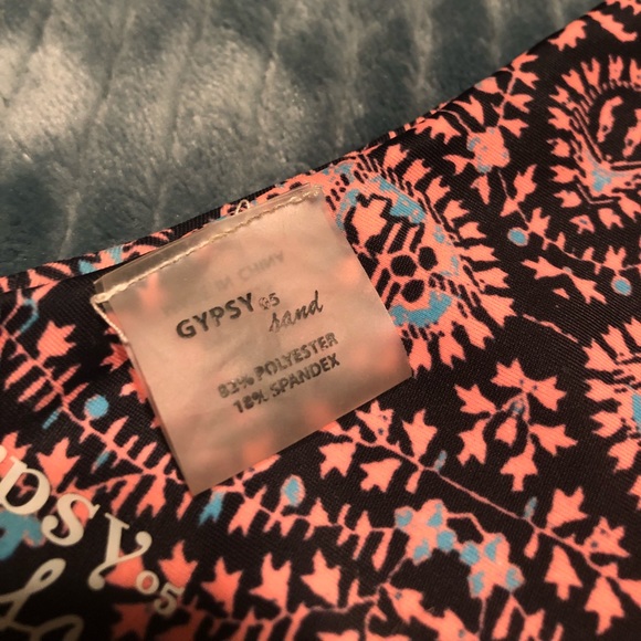 COPY - EUC Gypsy 05 strappy Coachella bikini top - Picture 3 of 5